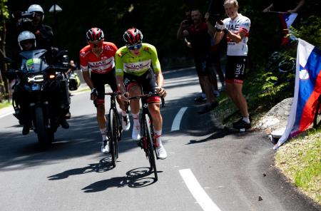 Vrhunec 4. etape Dirke po Sloveniji na Veliki planini 